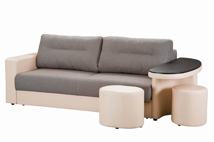 Прямой диван Сантана 4 БД со столом (НПБ) в Нижнекамске - изображение 5
